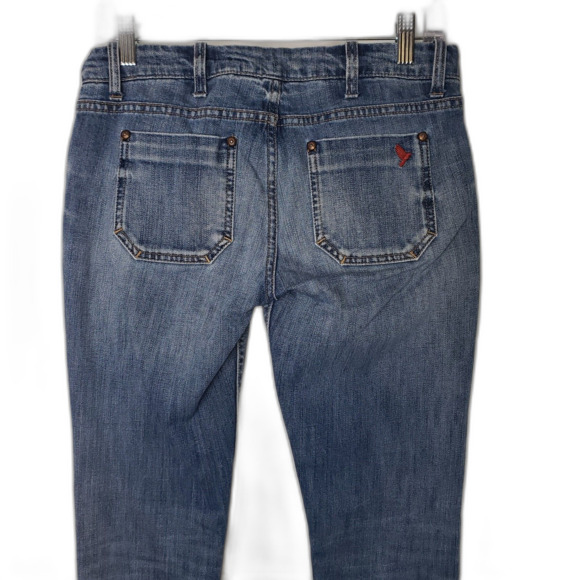 AMERICAN EAGLE Mill Jeans Breathless HoneyBoy Stretch Straight Leg Jeans Size 27 - Picture 3 of 7